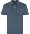 NS218 Native Spirit Kids Terry Towel Polo Shirt mineral grey colour image